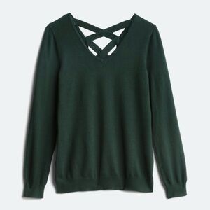 Ellie Dark Green Sweater